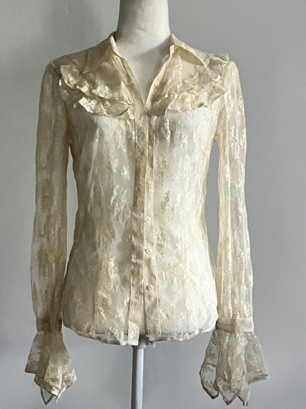 Express, Vintage, Beautiful Lace & Ruffled - Picture 6 of 7